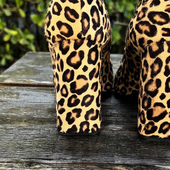 Vero Cuolo Animal Print Boots 36.5 Italy Barneys New York - Picture 5 of 10